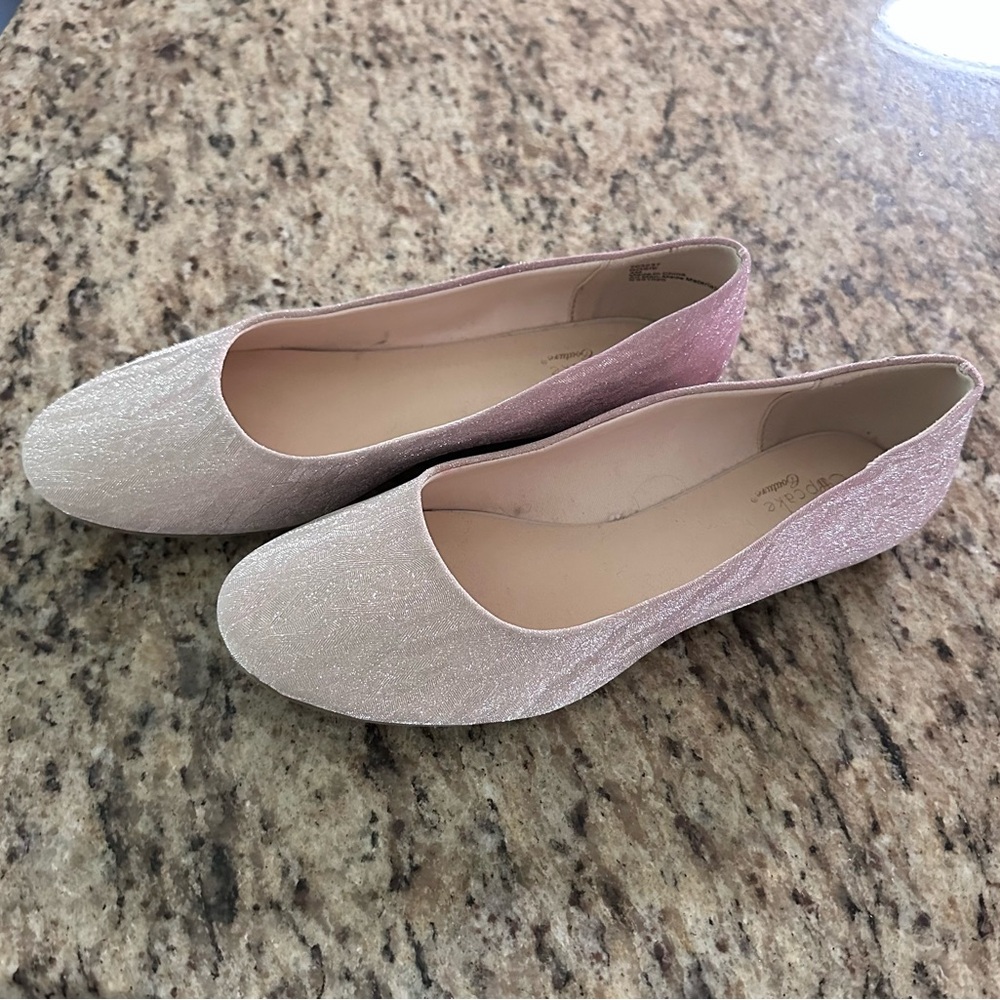 Cupcake Couture Sparkly Flats